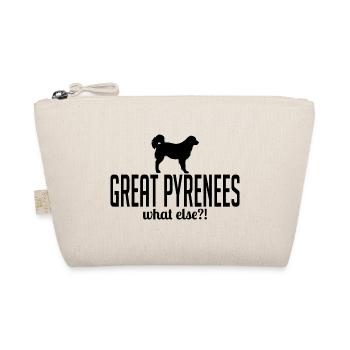 Great Pyrenees What Else Dogs Saying Wilsigns - Organic Pouch - nature - Front