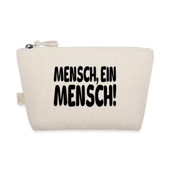 Ein Mensch II - Bio-Täschchen - Natur - Vorne