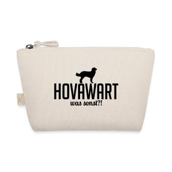 HOVAWART was sonst Hunde Spruch Hunde Wilsigns - Bio-Täschchen - Natur - Vorne
