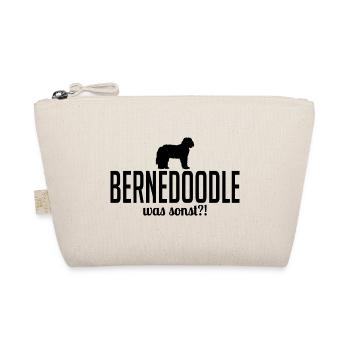 Bernedoodle was sonst Hundespruch Hunde Wilsigns - Bio-Täschchen - Natur - Vorne