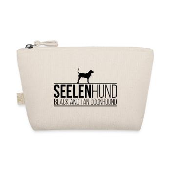 Black and Tan Coonhound Seelenhund Hunde Wilsigns - Bio-Täschchen - Natur - Vorne