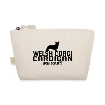 Welsh Corgi Cardigan was sonst Hunde Wilsigns - Bio-Täschchen - Natur - Vorne