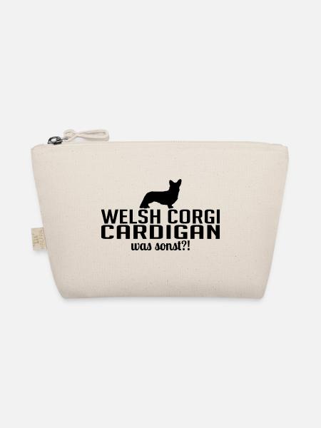 Welsh Corgi Cardigan was sonst Hunde Wilsigns - Bio-Täschchen - Natur