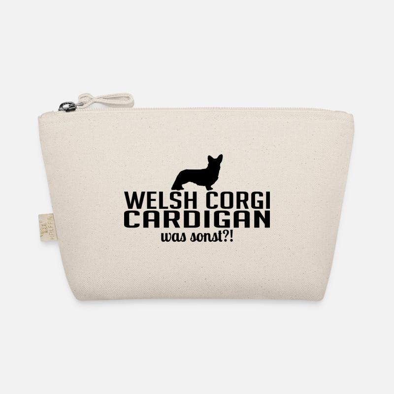 Welsh Corgi Cardigan was sonst Hunde Wilsigns - Bio-Täschchen - Natur
