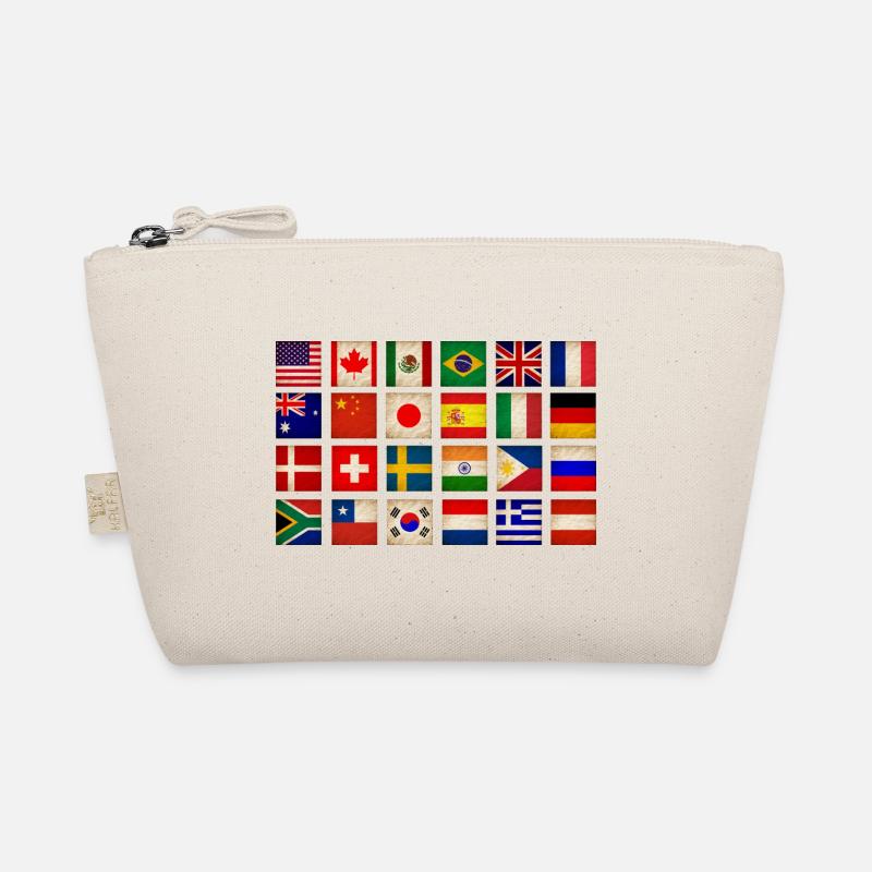 Drapeaux internationaux du monde - Drapeaux des pays Trousse biologique