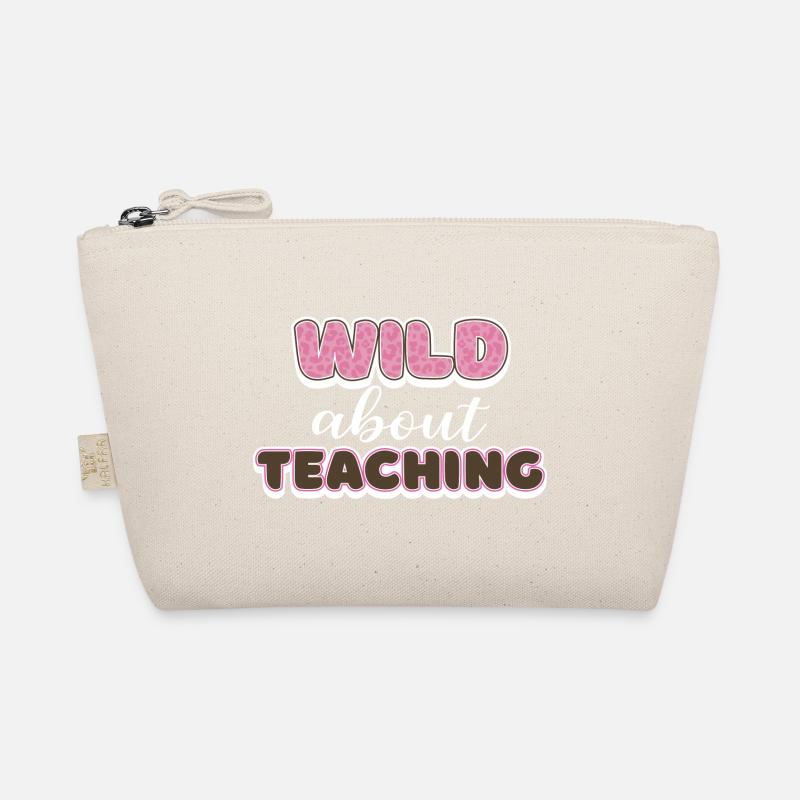 Wild About Teaching Lehrer Schule Pre-K Tier Bio-Täschchen