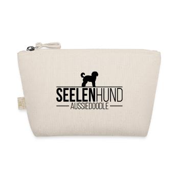 Aussiedoodle Seelenhund Hundespruch Hunde Wilsigns - Bio-Täschchen - Natur - Vorne