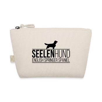 English Springer Spaniel Seelenhund Hunde Wilsigns - Bio-Täschchen - Natur - Vorne