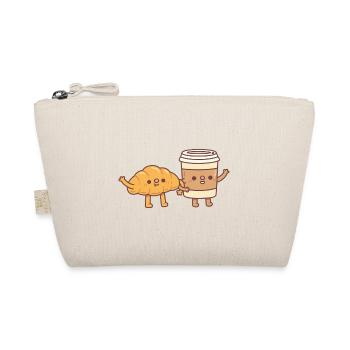 Croissant mignon et café - Trousse biologique - nature - Devant