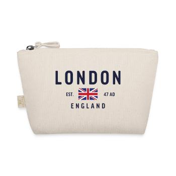 London Eengland Est 47 AD Vintage Classic - Bio-Täschchen - Natur - Vorne