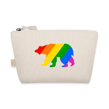 Ours polaire arc-en-ciel - Trousse biologique - nature - Devant