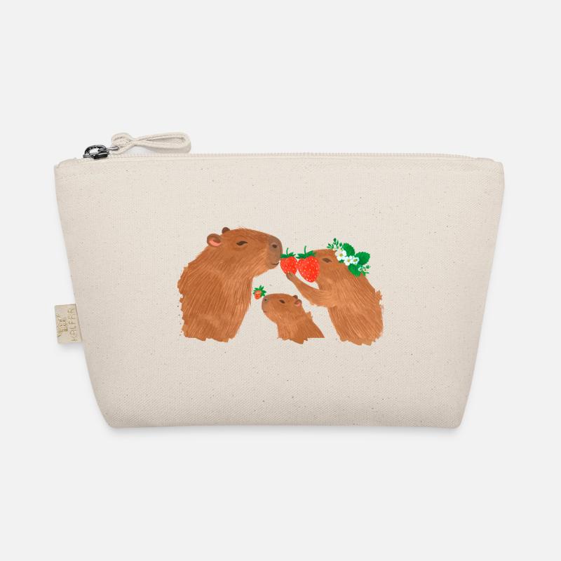 Capybara, capybara, fraises, dessin Trousse biologique