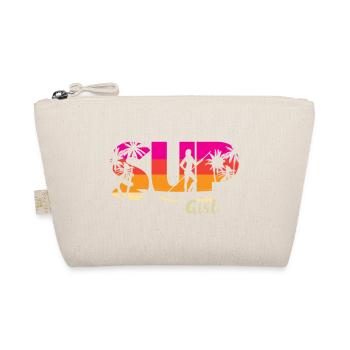 SUP board paddleboarding paddel supboard Stand Up - Bio-Täschchen - Natur - Vorne