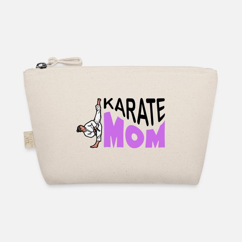Karate Mom - Bio-Täschchen - Natur