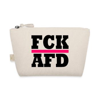Fck afd - Bio-Täschchen - Natur - Vorne