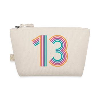 Cool Number 13 - 13 ans 13th Birthday Gift - Trousse biologique - nature - Devant