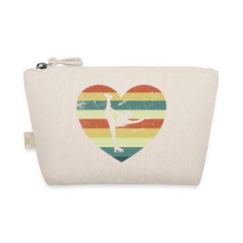 Figure skater Figure skating - Organic Pouch - nature - Front