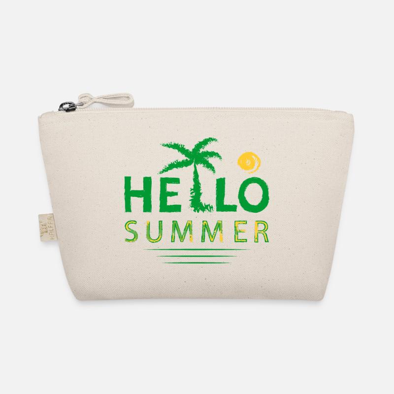 Hello Summer - Organic Pouch - nature