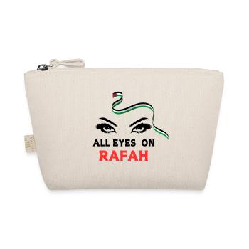 All eyes on Rafah - Bio-Täschchen - Natur - Vorne