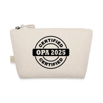 Opa 2025 - Bio-Täschchen - Natur - Vorne