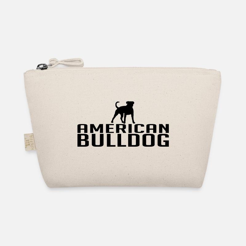 AMERICAN BULLDOG Hunderasse Hunde Wilsigns - Bio-Täschchen - Natur