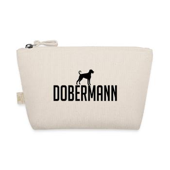 DOBERMANN Dog Dogs Wilsigns - Organic Pouch - nature - Front