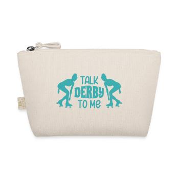 Talk Derby To Me Roller Derby Roller Skates - Bio-Täschchen - Natur - Vorne