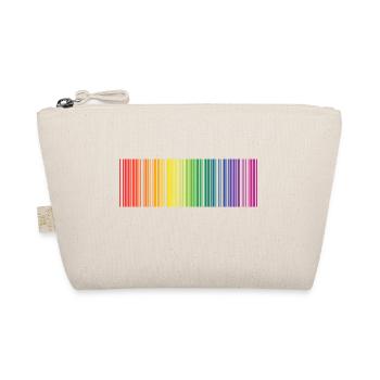 Make Love Barcode Scanbar Rainbow Gift LGBT - Trousse biologique - nature - Devant