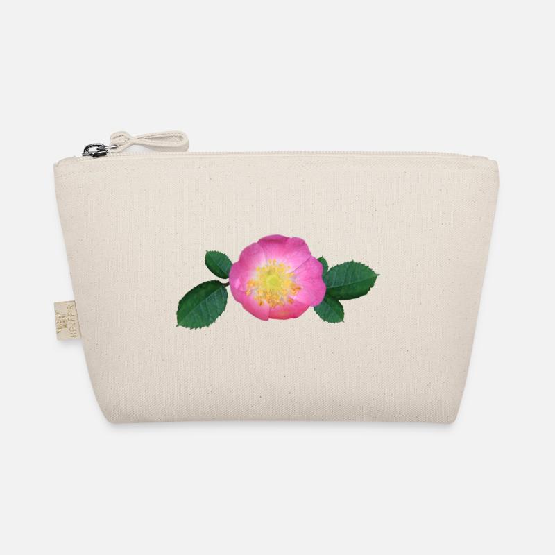 Rose Rose pink Rose Organic Pouch