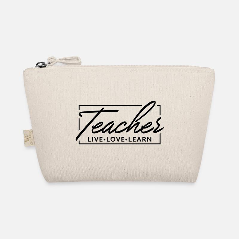 Teacher live love learn Organic Pouch