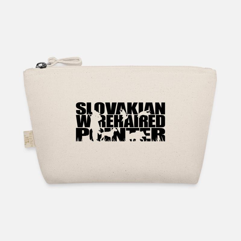 SLOVAKIAN WIREHAIRED POINTER Jagdhunde Wilsigns Bio-Täschchen