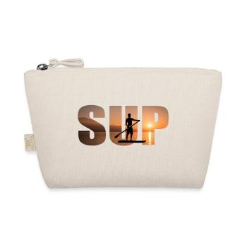 SUP board paddleboarding paddel supboard Stand Up - Bio-Täschchen - Natur - Vorne