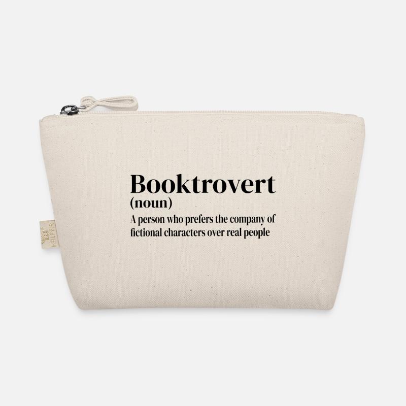Booktrovert Definition Organic Pouch