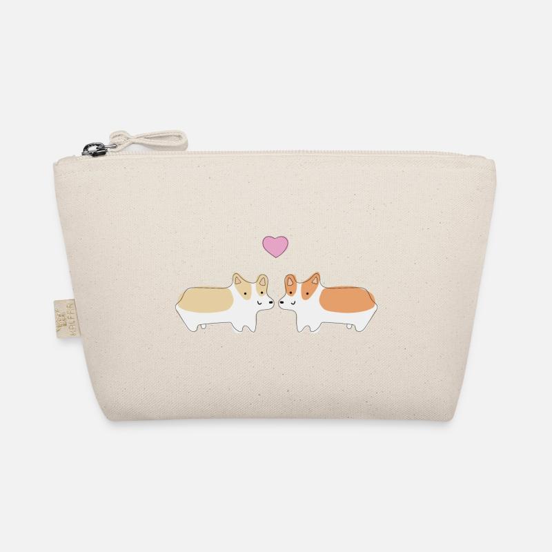 Corgi Love Bio-Täschchen