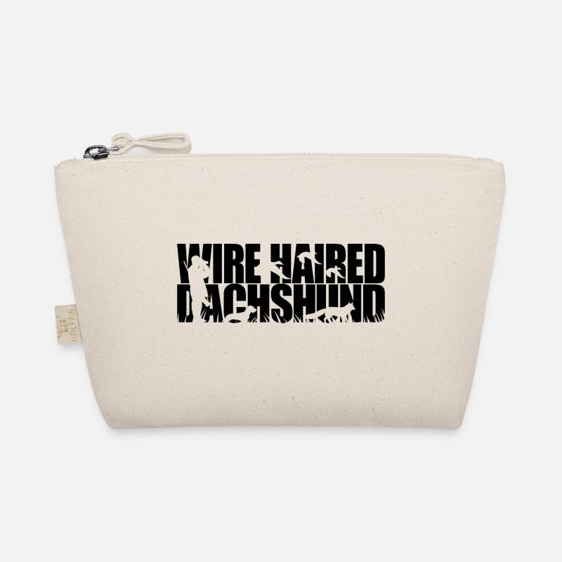 WIREHAIRED DACHSHUND Hunting Dog Wilsigns Hunter Organic Pouch
