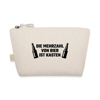Die Mehrzahl von Bier ist Kasten - Bio-Täschchen - Natur - Vorne