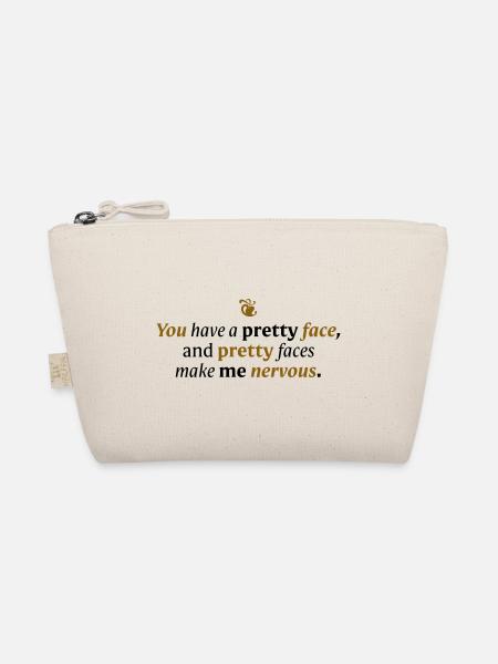 You have a pretty face - Bio-Täschchen - Natur