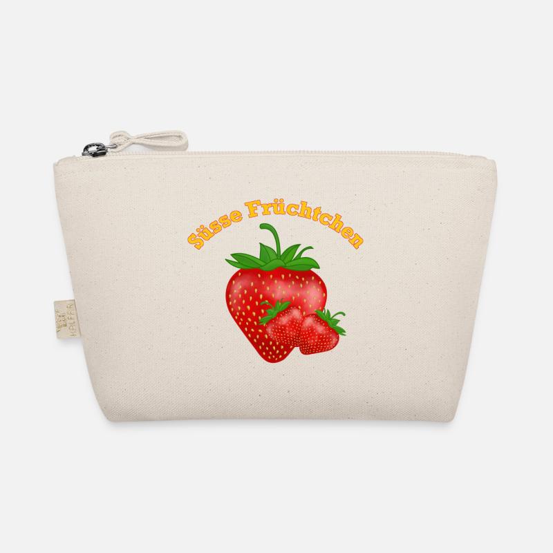 Süsse Früchtchen, Erdbeeren - Bio-Täschchen - Natur