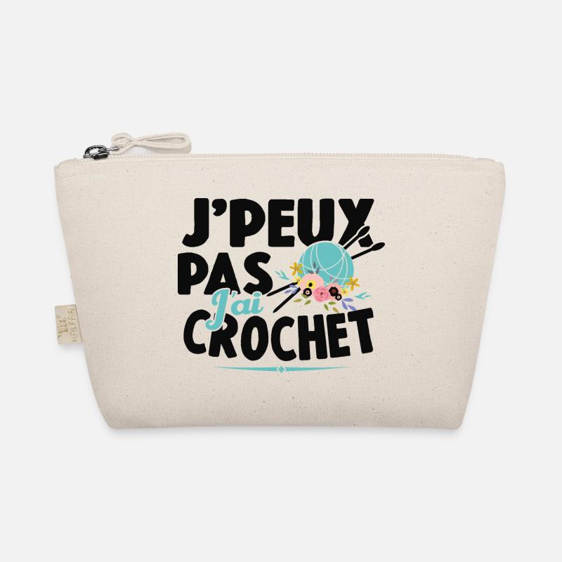 Je Peux Pas J'ai Crochet Cadeau Couture Trousse biologique