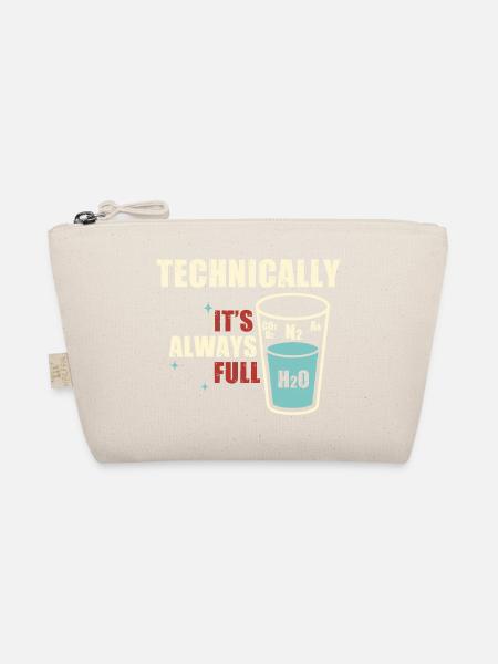 Technically, it's always crowded - - Organic Pouch - nature - Front