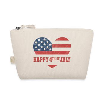 Happy 4th of July - Organic Pouch - nature - Front