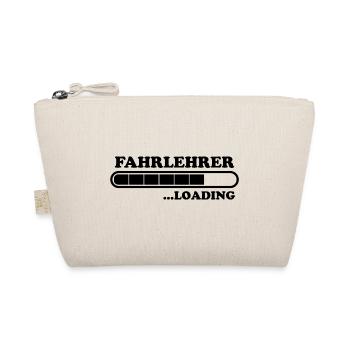 Fahrlehrer Spruch Lustige Fahrschullehrer Geschenk - Bio-Täschchen - Natur - Vorne