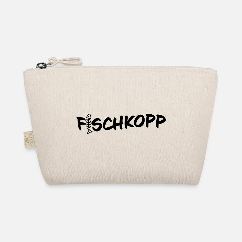 Fischkopp - Bio-Täschchen - Natur