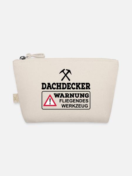 Dachdecker - Bio-Täschchen - Natur - Vorne