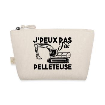J peux pas j ai pelleteuse - Trousse biologique - nature - Devant
