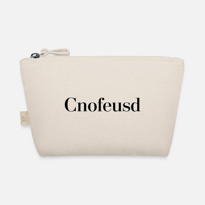 Confused black Organic Pouch