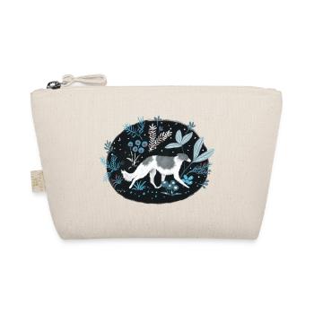 Barsoi in the Midnight Forest - Organic Pouch - nature - Front