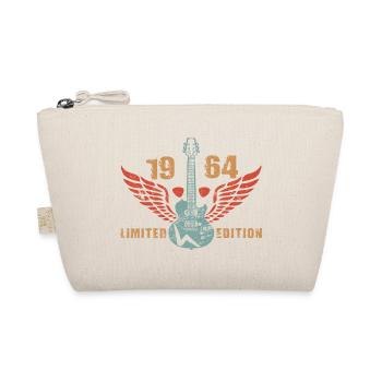 Guitar Guitar Player Guitarist Birthday 1964 - Organic Pouch - nature - Front