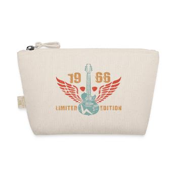 Guitarist Guitar Guitar Player 1966 Birthday - Organic Pouch - nature - Front