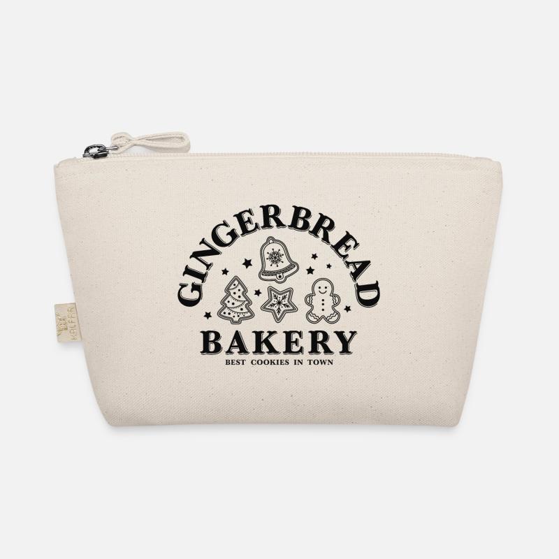 Weihnachten Gingerbread Bakery Lebkuchen Plätzchen Bio-Täschchen